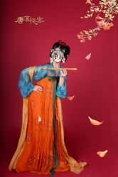 -后宫·古装汉服京剧儿童亲子全家福摄影