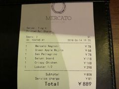 -Mercato莫卡多露台餐厅与酒吧(K11店)