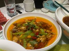 椒香水煮跳水蛙-柒园·三十年创意杭帮菜(龙湖滨江天街店)