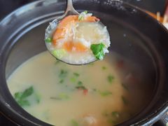 招牌鲜虾粥-颐和•海鲜砂锅粥•啫啫煲(奥林匹克广场店)