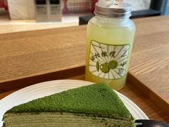 抹茶千层-36抹茶·千层与鲜果茶(欢乐海岸店)