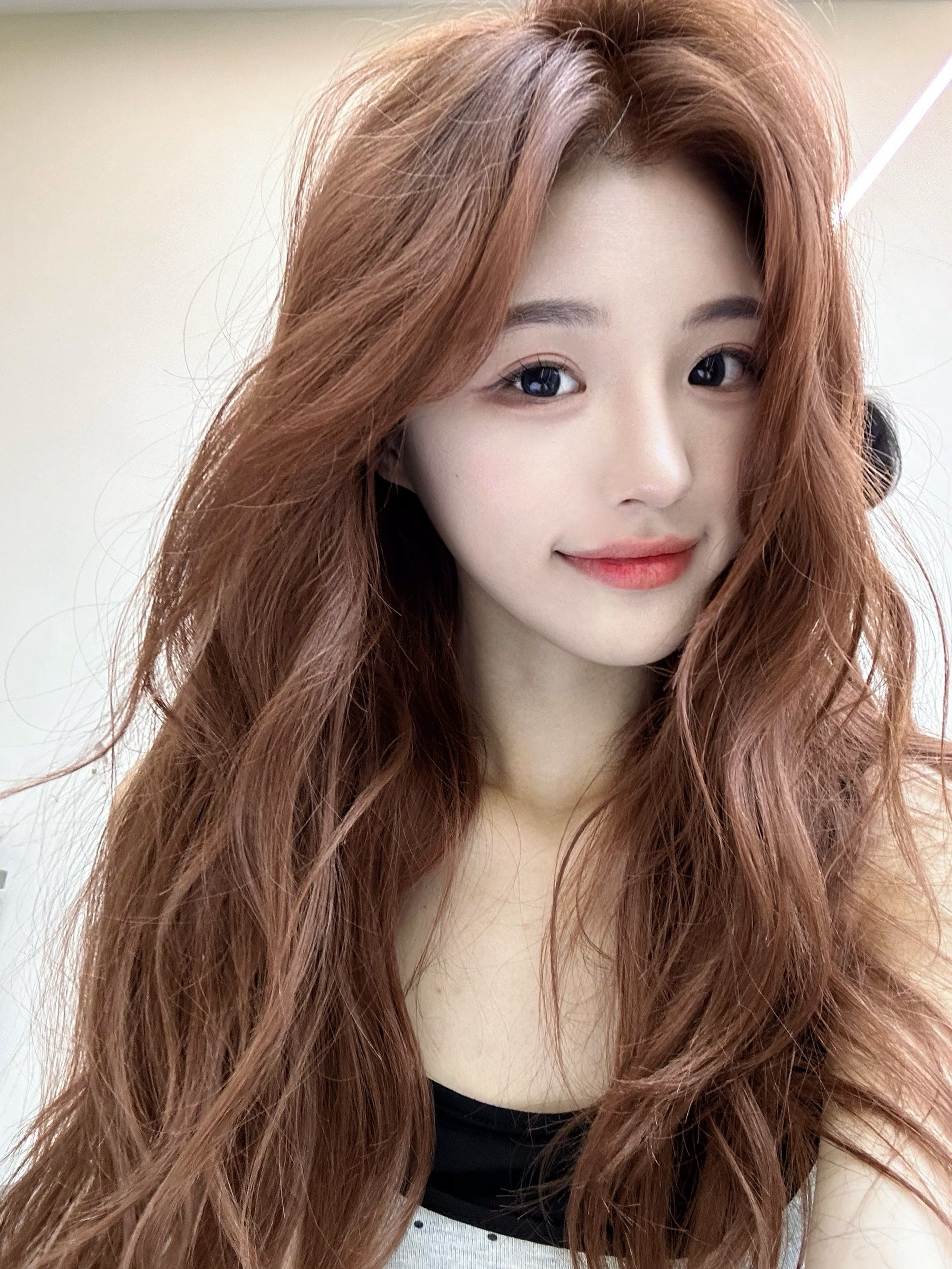 暖棕色头发,满满少女心