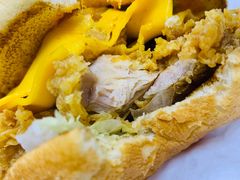 芝士脏脏大虾鸡腿堡-肯德基(沪东店)