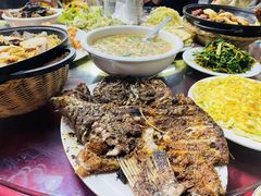 -北京龙庆四季香农家饭庄·灶台鱼·碳烤虹鳟鱼(龙庆峡店)