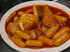 芝士炒年糕-韩聚屋韩国烤肉餐厅(新北万达店)