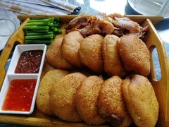 小饼炭烧肉-龙香居海鲜家常菜饭店·特色驴肉·古城浑锅