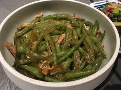 豆角丝炒肉拌转百刀-日上三甘(三里屯店)