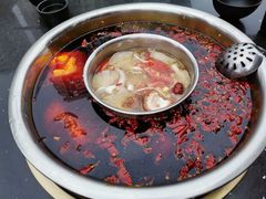 鸳鸯锅微辣-渝宗老灶火锅(巴国城店)