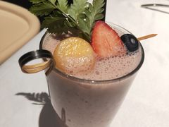 新鲜蓝莓思慕雪-巴罗萨澳洲滚石牛排(万达广场店)