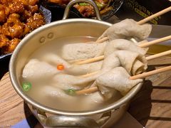 海鲜鱼饼汤-冰川延边料理·炭烤串(原小木屋店)