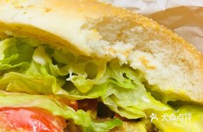 Double German Roast Pork Shank Burger