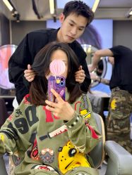 -藤野造型烫发染发