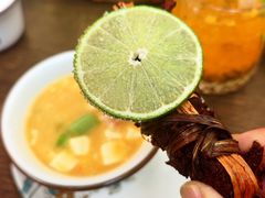 柠檬香茅草炸排骨-小喜客·云南特色菜(纳西庭院店)
