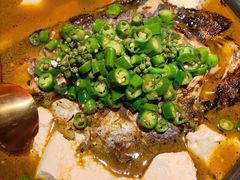 -探鱼·鲜青椒爽麻烤鱼(北京路天河城店)