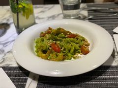 青酱鲜虾意面-at cafe 意大利餐厅(集美店)