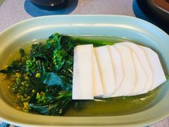 顶汤油菜花和鲜笋-半山腰·云南菜(侨福芳草地店)