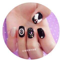 镶钻 贝壳粉-挚爱美甲Bloved Nail