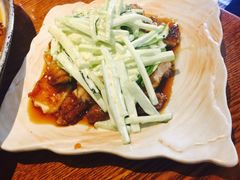 照烧鸡腿沙拉-炎蔵牛舌烤肉