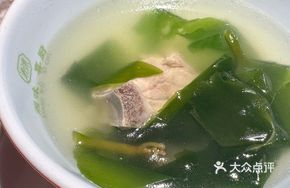 Pork Spine Stewed with Sea Cucumber Sprouts