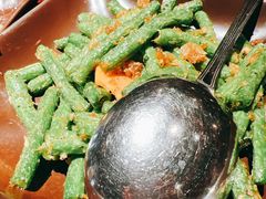 虾酱炒四季豆-花马天堂云南餐厅 Lost Heaven(外滩店)