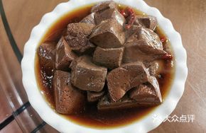 Braised Goose Blood