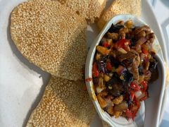 鱼香肉丝口袋饼-欧记大排档·景德菜(上海首店)