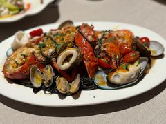 海鲜墨鱼汁面-Solo(衡山路店)