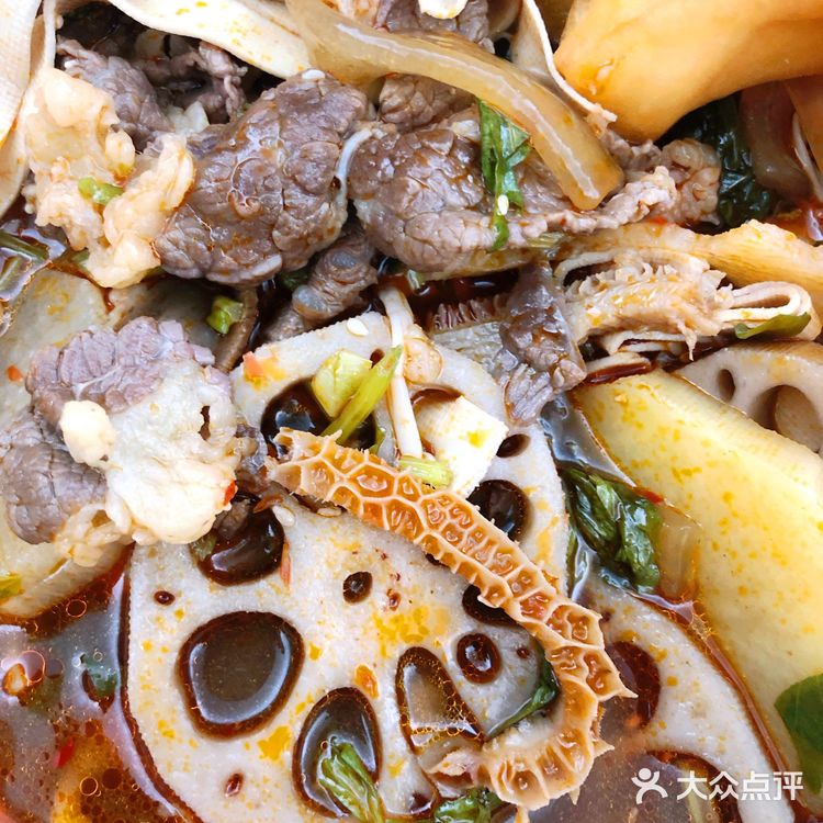 成都孃孃孃多肉冒菜+肉臊子干拌蟹皇面