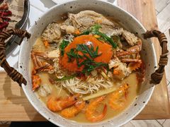一网鲜-十面欢腾·海鲜面·台式Bistro(长乐路店)