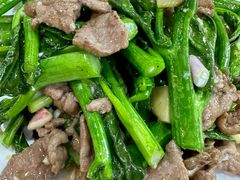 芥兰炒牛肉-众源美食(光复阁店)