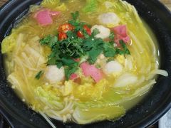 金汤娃娃菜砂锅-炉内瓦·瓦片烧烤(明日星城店)