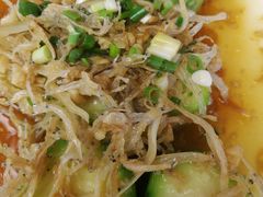 金蒜银鱼仔蒸丝瓜-鹿其林酒家(大学城店)