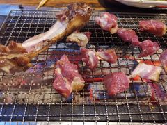 烤羊腿-柿子树炭烤羊腿(金台路店)