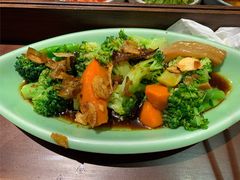 白灼宁夏西兰花-牛腩之旅·牛腩牛杂煲(光启城美食城店)