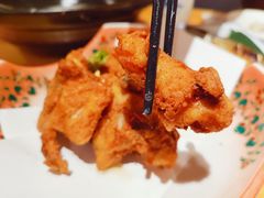 炸河豚鱼骨-天正河鲀·河豚亭(大连店)