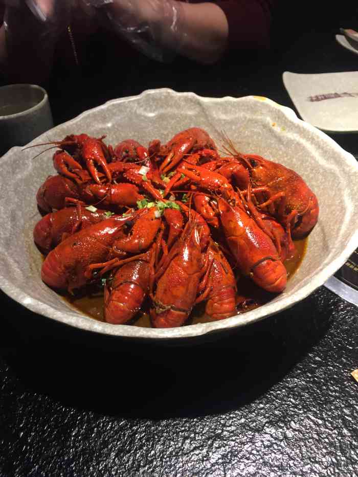 香阁里辣龙虾串吧-"花了将近四个月的时间很努力的天天打卡 终.