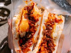 蛋菜夹馍-老马家马蓉蛋菜夹馍·腊牛肉夹馍(回民街店)