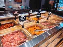 自助取餐区-韩京炭火烤肉自助料理(柯桥万达店)