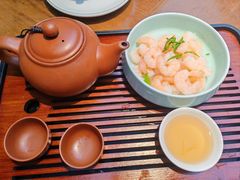 龙井虾仁-外婆烧.老杭帮菜(庆春店)