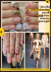 点击看大图 糖果指甲造型-光SPA科技美肤