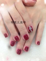 OPI经典酒红色-甲壳儿美甲美睫