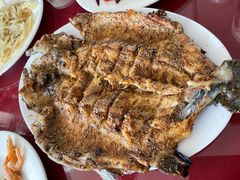 -北京龙庆四季香农家饭庄·灶台鱼·碳烤虹鳟鱼(龙庆峡店)