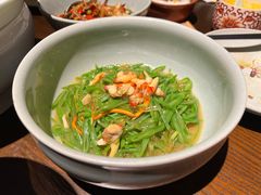 鲜蛏子肉烩扁豆-隐厨·中国菜馆(三里屯T+MALL店)