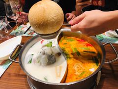 鸳鸯锅底-樾餐厅泰式海鲜火锅(民歌湖店)