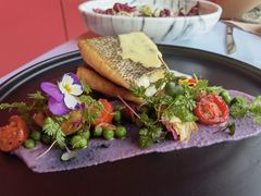 盘煎海鲈鱼-Kathleen's Waitan 凯圣琳江景西餐厅(外滩店)