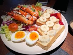 香蕉大虾沙拉-West10 西拾·西餐厅·创意菜(未来科技城店)