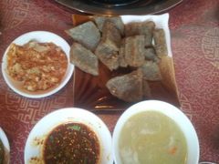 鸡豆凉粉，豆腐乳，牦牛肉汤-尼玛藏家风味园(阿山食城店)