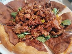 孜然羊肉糖油饼-黑窑厂糖油饼烤鸭·清真菜(黑窑厂街店)
