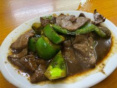 青椒炒猪肝-台湾风味小吃(长乐店)