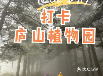 庐山植物园是中国科学院定点的植物园 巨大的园区有五个